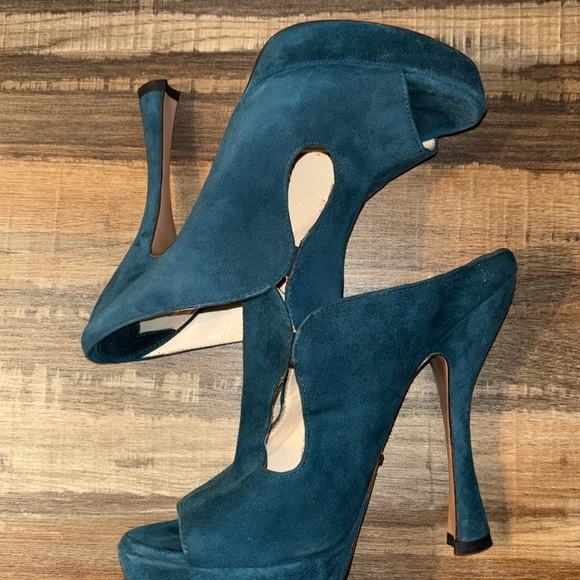Prada platform mule wedge - Picture 1 of 6